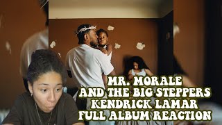 MR MORALE AND THE BIG STEPPERS KENDRICK LAMAR FULL ALBUM REACTION! GOAT LEGEND!! 😳🤯