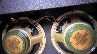 Fender cts 10 inch versus celestion g10 greenback