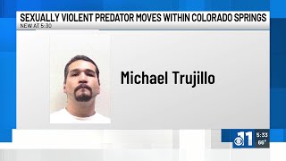 Sexually violent predator moves to a new location in Colorado Springs