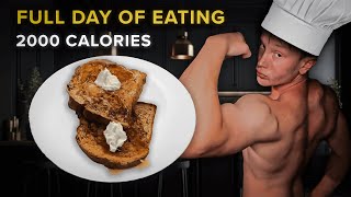 Full Day of Eating 2000 Calories: Fat Loss Diet