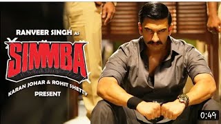 Simmba Official Teaser || Ranveer Singh || Sara Ali Khan || Rohit Shetty || Releasing On 24th Dec