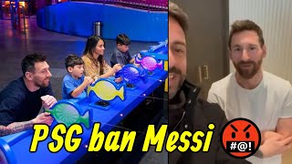 Messi reaction to PSG ban after Saudi Arabia trip