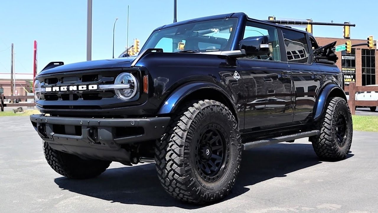 Modified 2021 Ford Bronco Outer Banks: Is It Better Than The Jeep ...