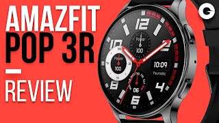 AMAZFIT POP 3R Unboxing Review - AMOLED, 12 DIAS BATERIA e BARATO! Mas vale a pena? É bom?