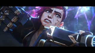 arcane season 2 episode 3 jinx vs vi full fight #trending #viralvideo#leagueoflegends#arcane