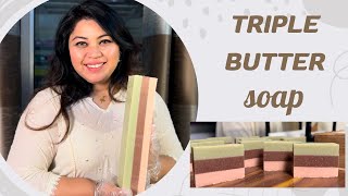 Triple Butter Soap | Nancy Jennifer | Nature's Joy | Homemade soaps | With Love Jennifer