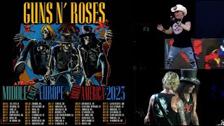 Guns N’ Roses announced 2023 world tour - dates/venues unveiled!