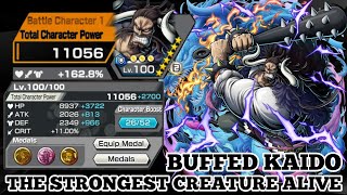 BUFFED KAIDO THE STRONGEST CREATURE ALIVE GAMEPLAY | ONE PIECE BOUNTY RUSH | OPBR