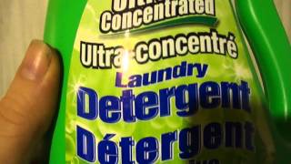 Ultra concentrated rain fresh laundry detergent (product review)