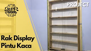 Cara Membuat Rak Display Mainan Pintu Kaca #rakmainan #rakdisplay