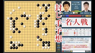 【囲碁】名人戦第４局 芝野虎丸８段 (黒番) vs 張栩名人【１日目封じ手予想】