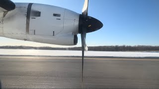 釧路空港 R/W35 Take Off HAC ATR42-600