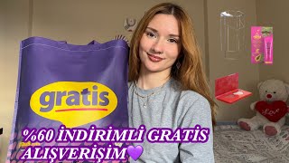 %60 İNDİRİMLİ GRATİS ALIŞVERİŞİM⁉️💜