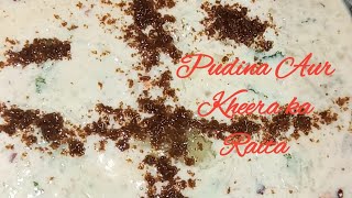 Kheera Pudine ka Raita | Nishi's Food World | Refreshing Raita #shorts