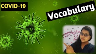 COVID -19 Vocabulary | English Words related to Corona Virus | Learn English | #shorts