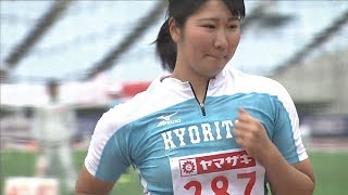 女子 円盤投 決勝2位 第101回日本陸上競技選手権大会