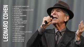 Leonard Cohen Greatest Hits Álbum Completo - Melhores Faixas De Leonard Cohen