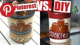 DIY'ing My Pinterest Finds | 🎅 2019 Christmas DIY #2 🎅