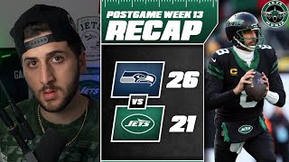 RANT ! Jets LOSE to Seahawks | DYSFUNCTIONAL MESS ! 😡