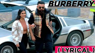 Burberry | Amrit Maan Ft Shipra Goyal | Latest Punjabi Song 2023| ( LYRICAL )