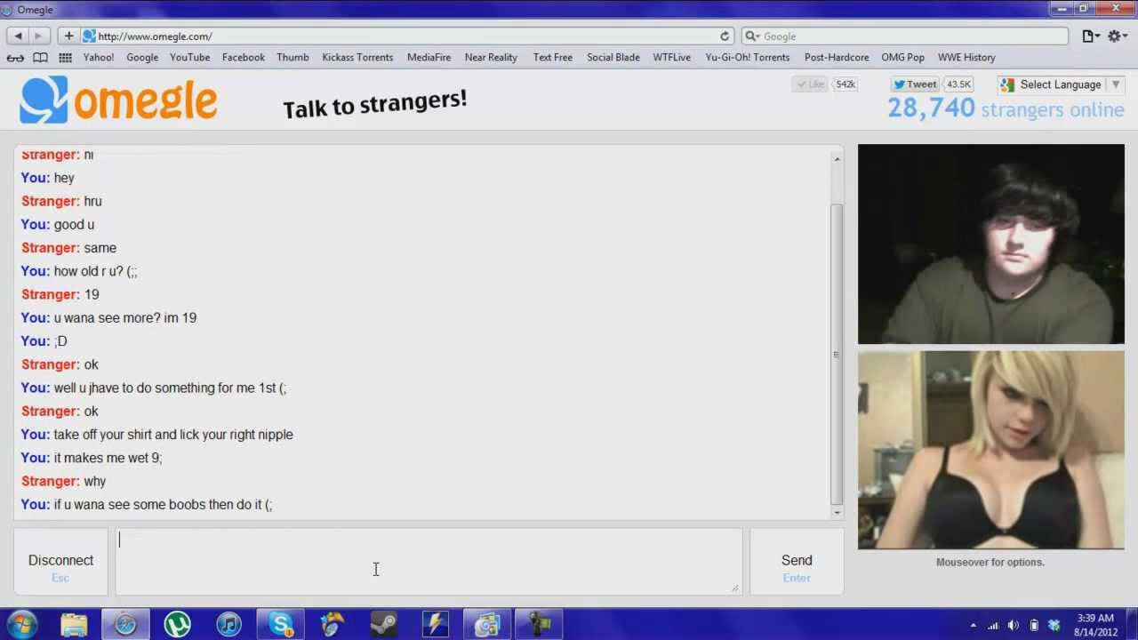 How To Troll On Chatroulette/Omegle - Episode 2 (Live Dual-Commentary ...