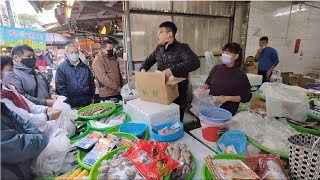 中彰海王子海鮮拍賣 嘉義共和路市場海鮮叫賣直播0113