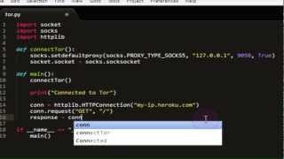 [Python] TOR With Python Tutorial #1 - Connecting to TOR