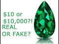 HOW TO TELL IF EMERALD IS FAKE?!