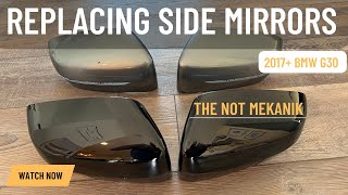 BMW G30 Side Mirrors