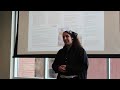 alisa majetic und trio mcnair research symposium presentation