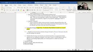 Final Program Evaluation Paper: Explained!