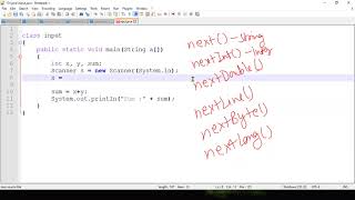 Java-14-Command line argument, Scanner class