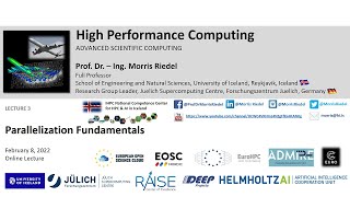 2022 High Performance Computing Lecture 3 Parallelization Fundamentals Part1 💻