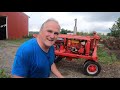 farming with antique farmall tractors!