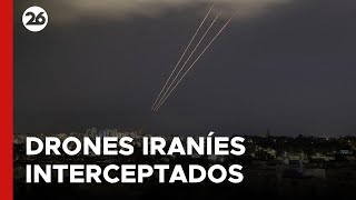 🚨 AHORA - ISRAEL | Drones iraníes interceptados en Tel Aviv