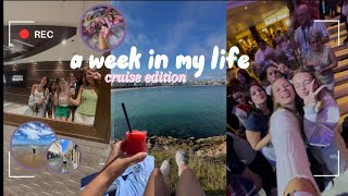 cruise vlog! (week in the life) 🚢