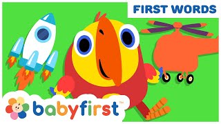 Toddler Learning Video | Color Crew & Larry Surprise Eggs | Vehicles for Kids & More | BabyFirstTV