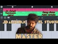 #master Jd alcoholic bgm in fl studio mobile | Aniruddh | Vijay | Sunny drane music