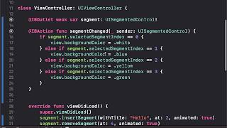 10. UISegmentedControl