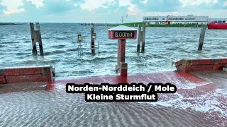 Norden Norddeich Mole kl. Sturmflut Ostfriesland / Travel