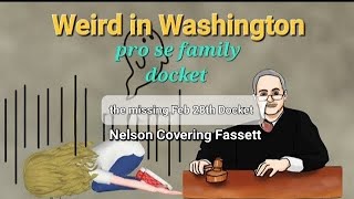 Weird in Washington - the missing 28th Docket