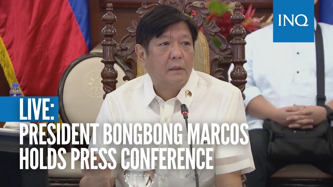 President Bongbong Marcos Holds Press Conference Youtube