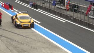 Audi R8 クラッシュ！ ピットイン! 2015 Audi R8 LMS Cup ( WEC 6 Hours of Fuji)