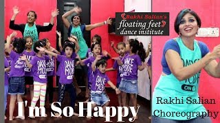 Action Song for Kids | Kids dance | I’m So Happy | The Singing Walrus|  Rakhi Salian’s FFDI |