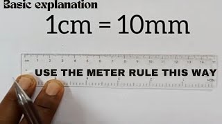how to measure in millimeters and centimeters in technical drawing