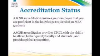 UHCL M.B.A. Online Open House (part 1)