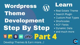 Wordpress Theme Development Tutorial Part 4 | Develop Wordpress Theme in Hindi / Urdu