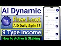 Ai Dynamic New Platform|| Ai Dynamic Full Details||How to Active & Staking Ai Dynamic|| Ai Dynamic