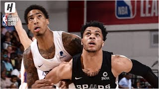 San Antonio Spurs vs Phoenix Suns - Full Game Highlights | July 10, 2019 NBA Summer League