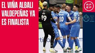 COPA DEL REY FUTSAL I El Viña Albali Valdepeñas vence al anfitrión y ya es finalista